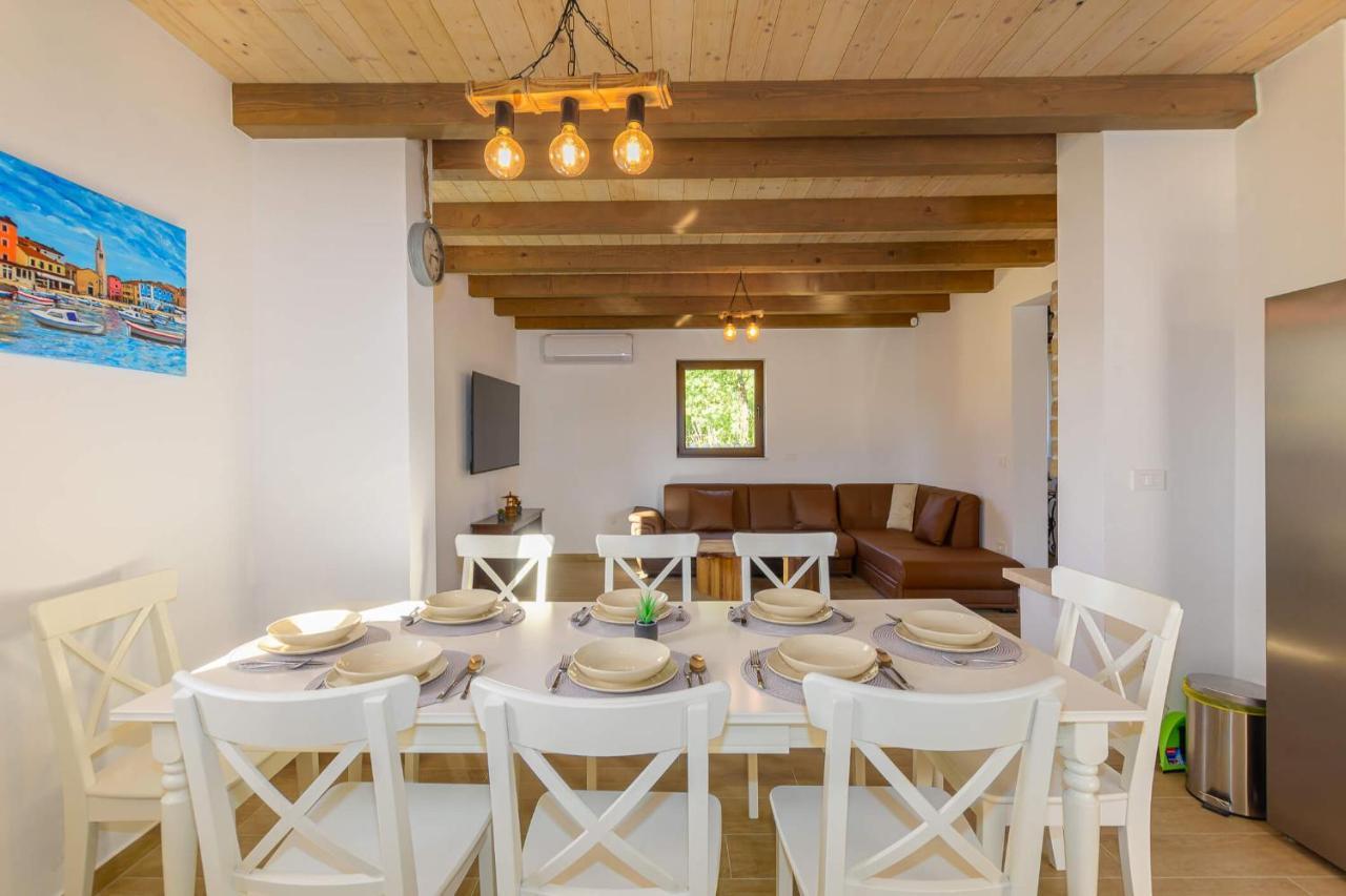 Villa David - Luxurious Secluded Villa With A Heated Pool Butkovići Exterior foto